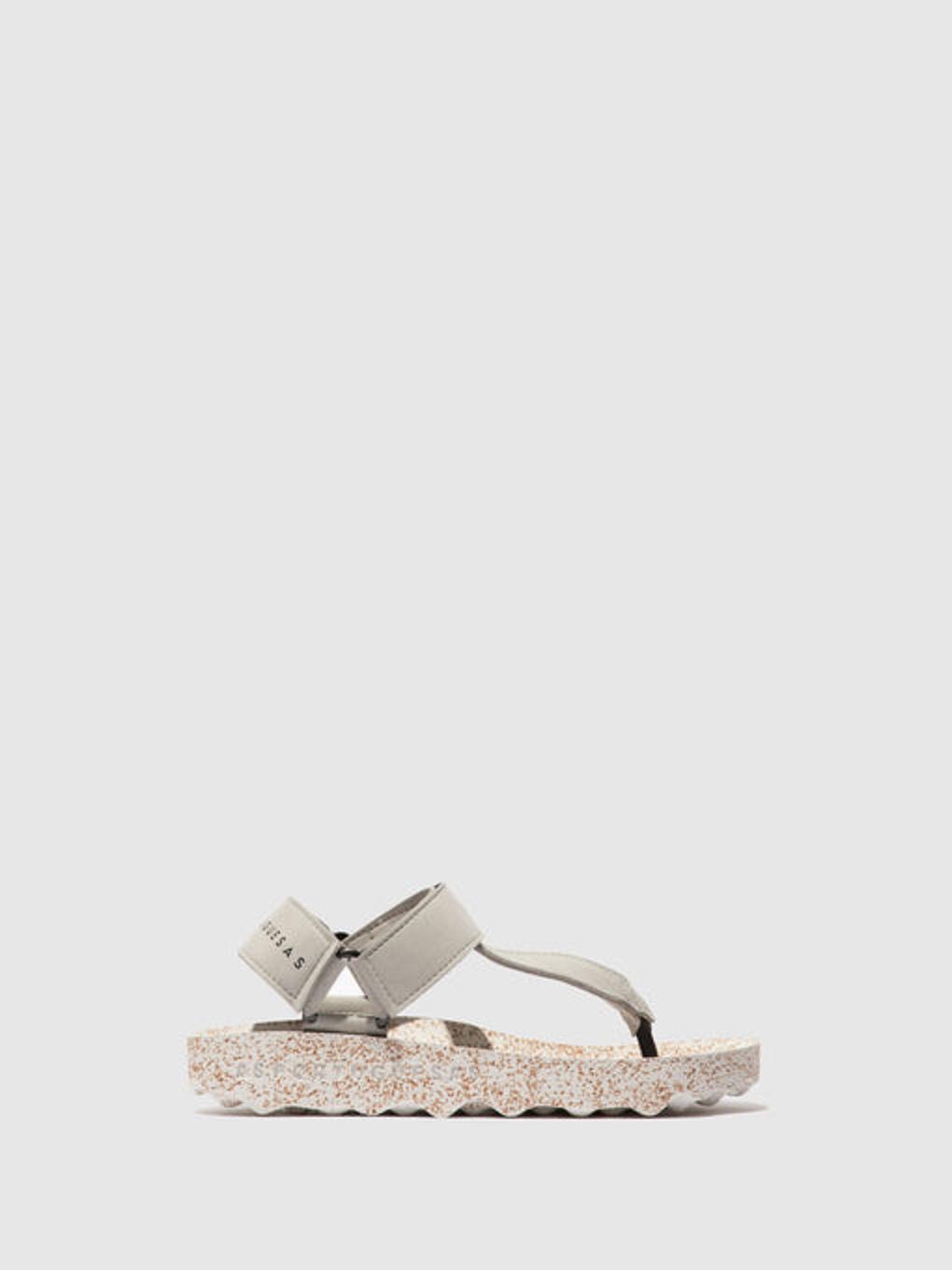 Asportuguesas Fizz Sandaalit Grey Suede - Naisten Thong Sandaalit ASPP018825FI Harmaat